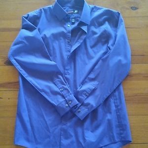Mens Purple Dress Shirt